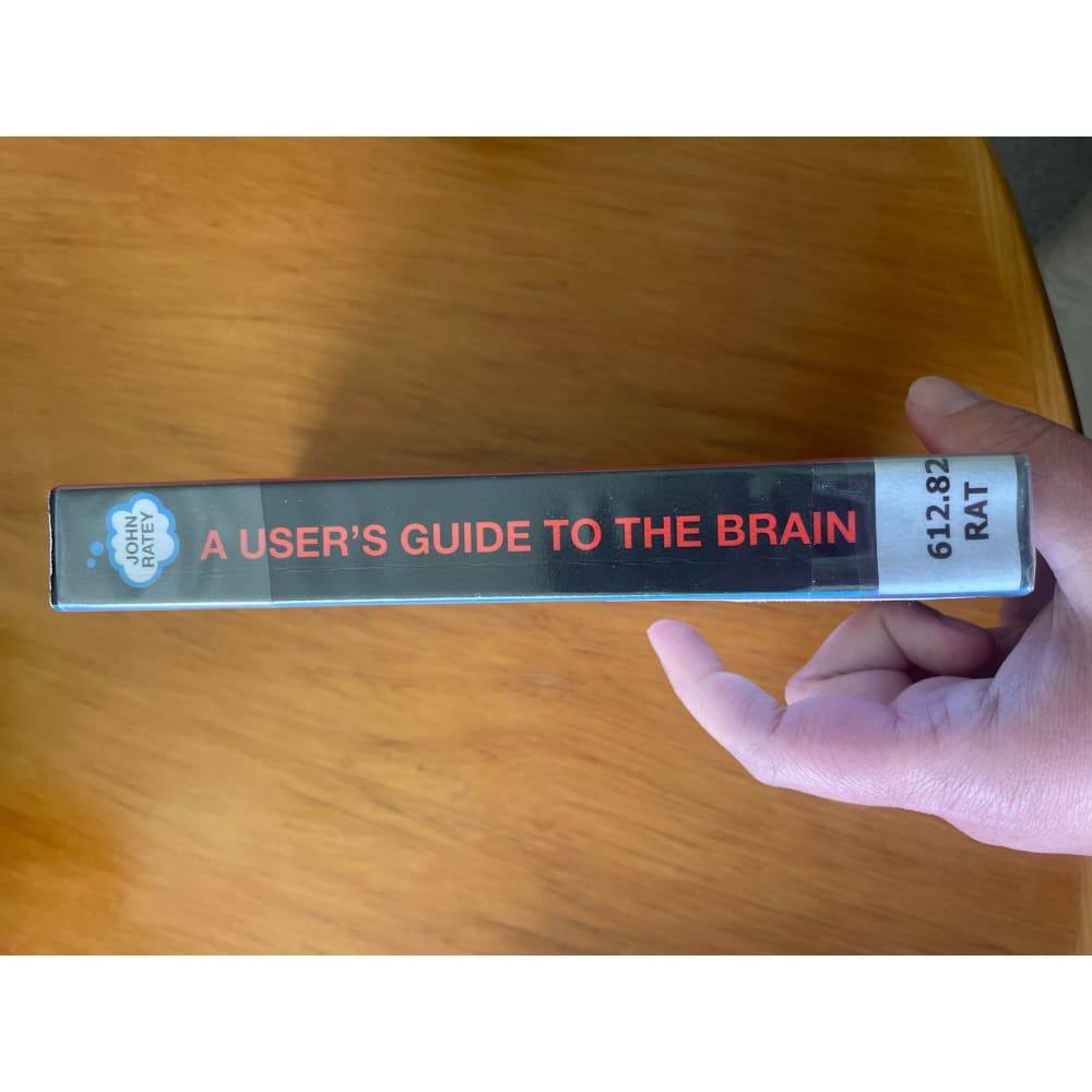 A user’s guide to the brain - john ratey - print books book - condition: used - psychology - science printed media