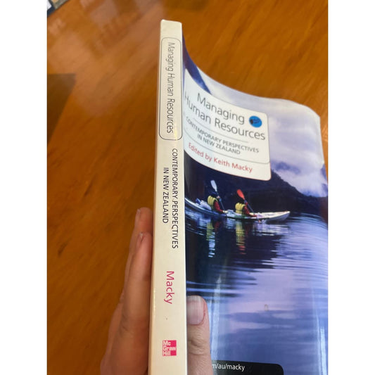 Managing human resources - edited by keith macky - print books accounting - book - business - condition: used printed