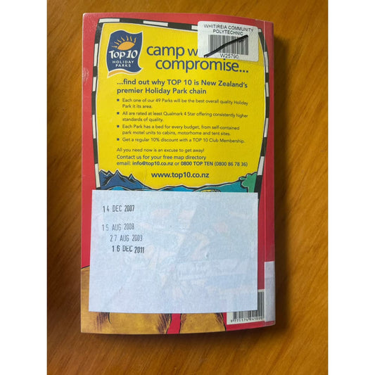 The new zealand camping guide: south island by gay kerr - print books book - condition: used - guide - travel printed