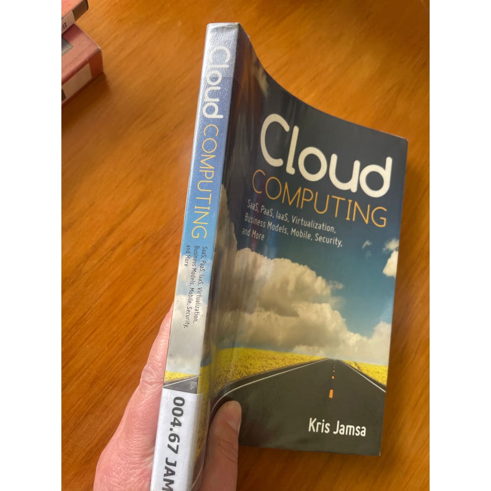 Cloud computing - kris jamsa - print books book - condition: used - non-fiction - technology printed media