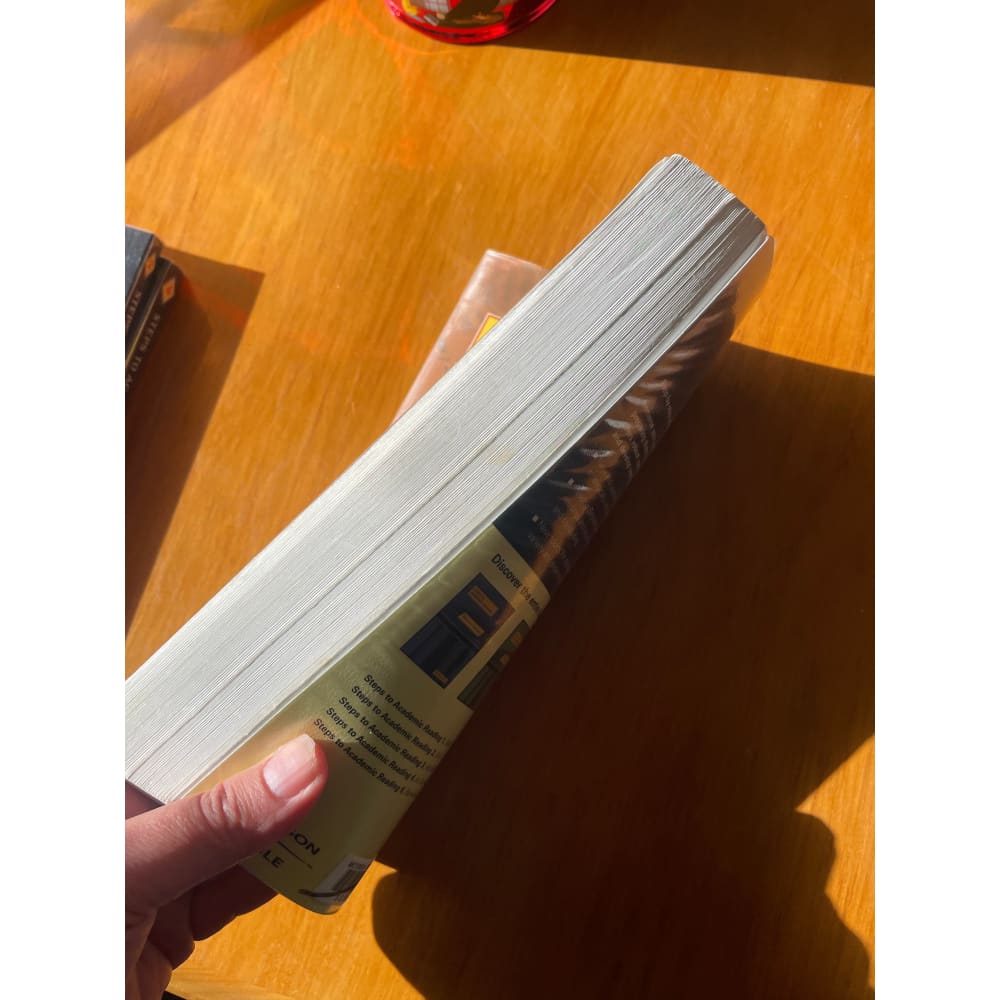 Steps to acedamic reading - between the lines - print books book - condition: used - education printed media