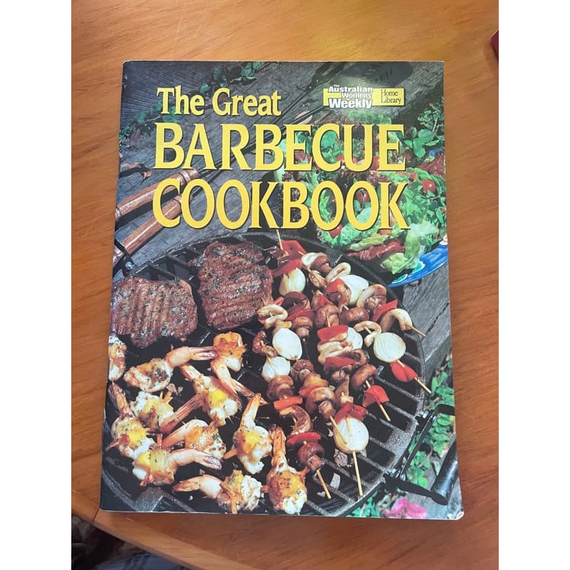 Aww the great barbecue cookbook - print books book - condition: used - cookbook printed media