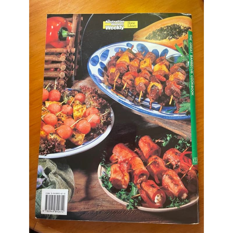 Aww the great barbecue cookbook - print books book - condition: used - cookbook printed media