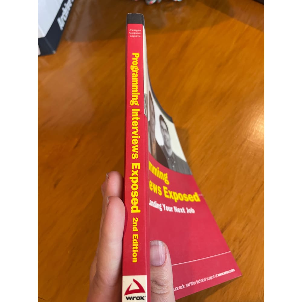 Programming interviews exposed - secrets to landing your next job - print books book - career development - condition: