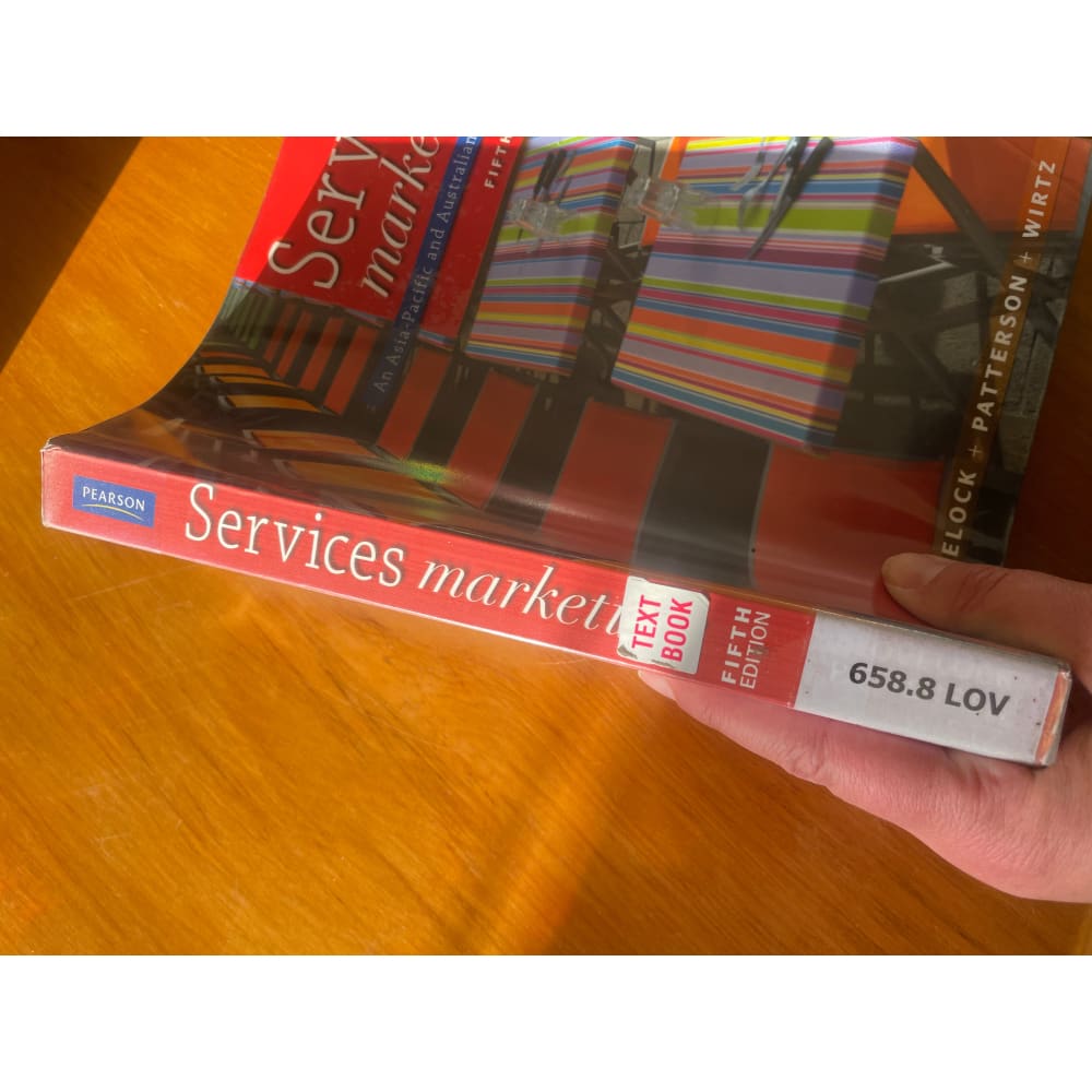 Services marketing - an asia-pacific and australian perspective - print books book - business - condition: used