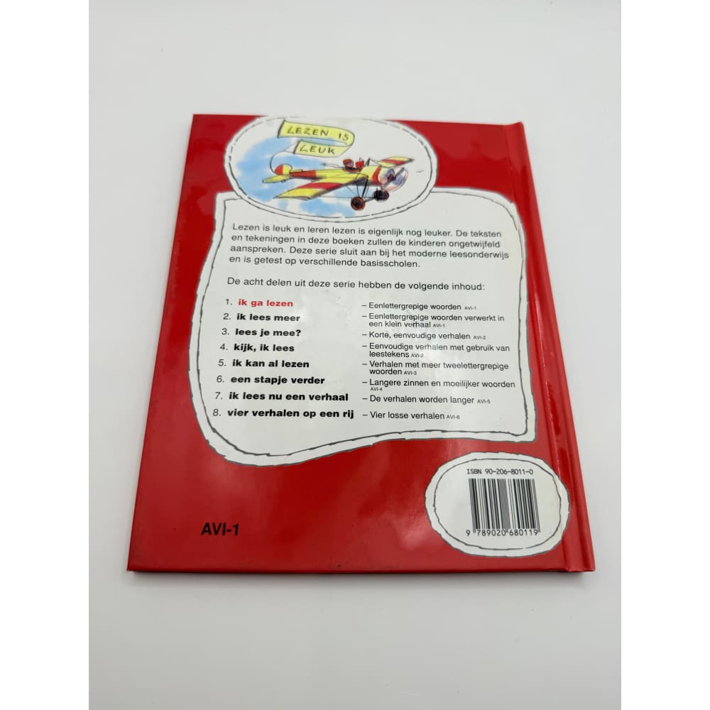 Ik ga lezen by marion van de coolwijk & alex de wolf (dutch children’s book) - print books condition: used printed media