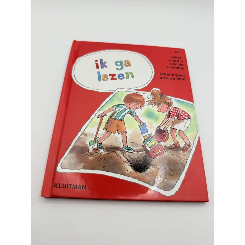Ik ga lezen by marion van de coolwijk & alex de wolf (dutch children’s book) - print books condition: used printed media