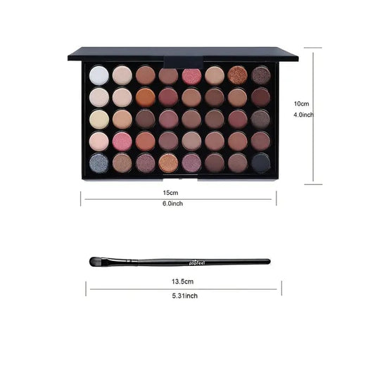 Popfeel 40-color eyeshadow palette - eye shadows face & eye care women’s beauty product