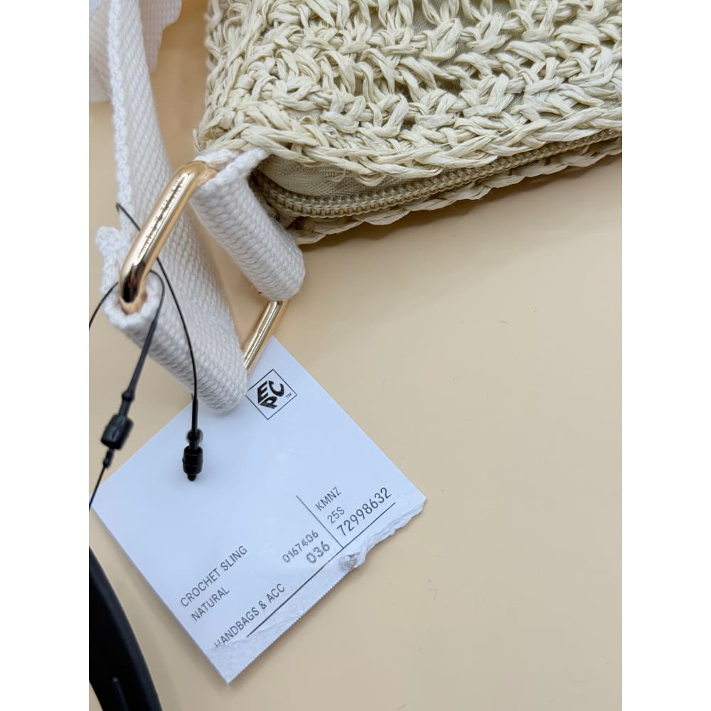 Anko natural crochet sling handbag - handbags accessories women’s apparel