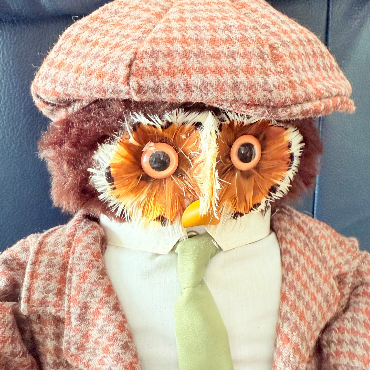 Vintage the london owl company owl collectible figure - figurines habit product