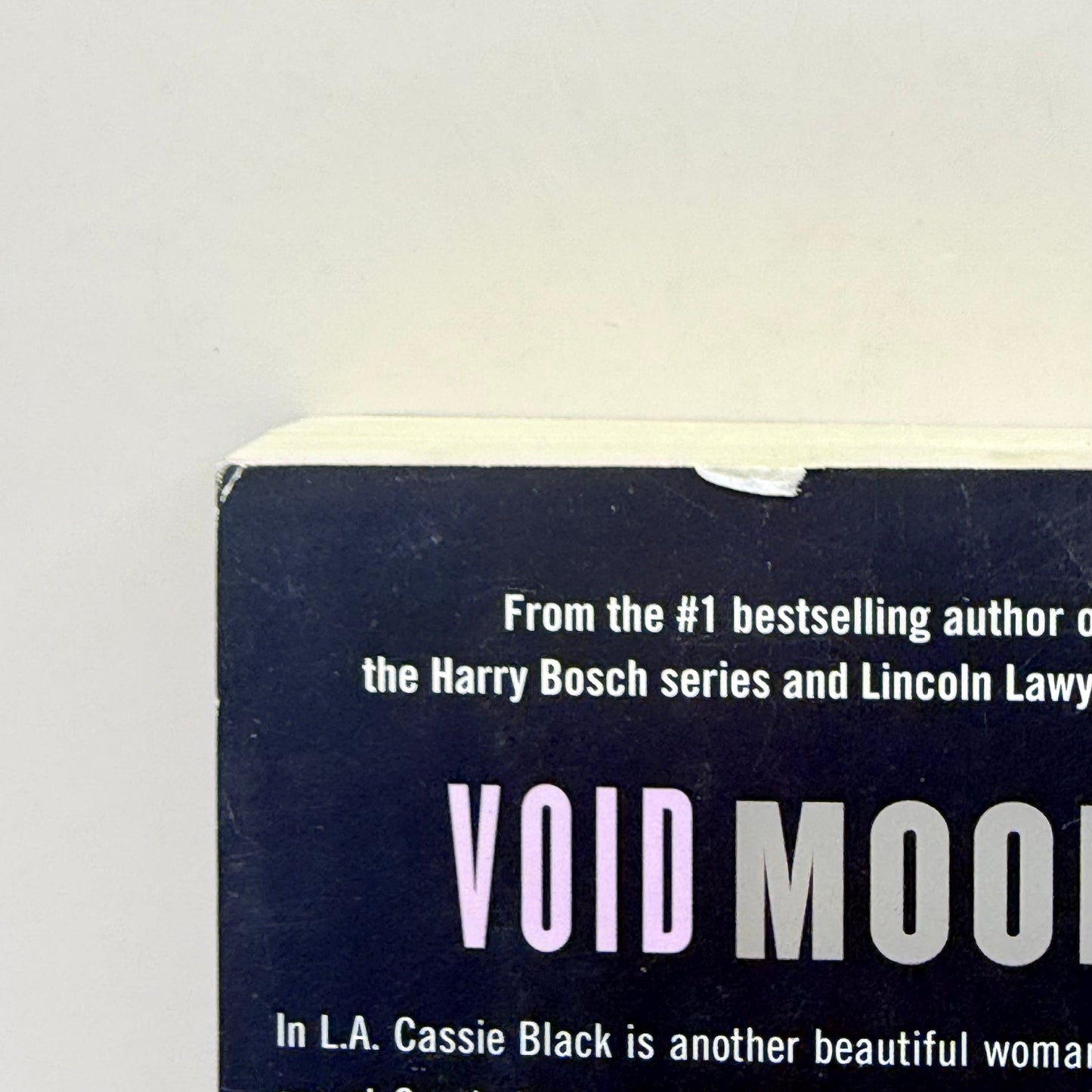 Void moon by michael connelly - print books what’s new printed media