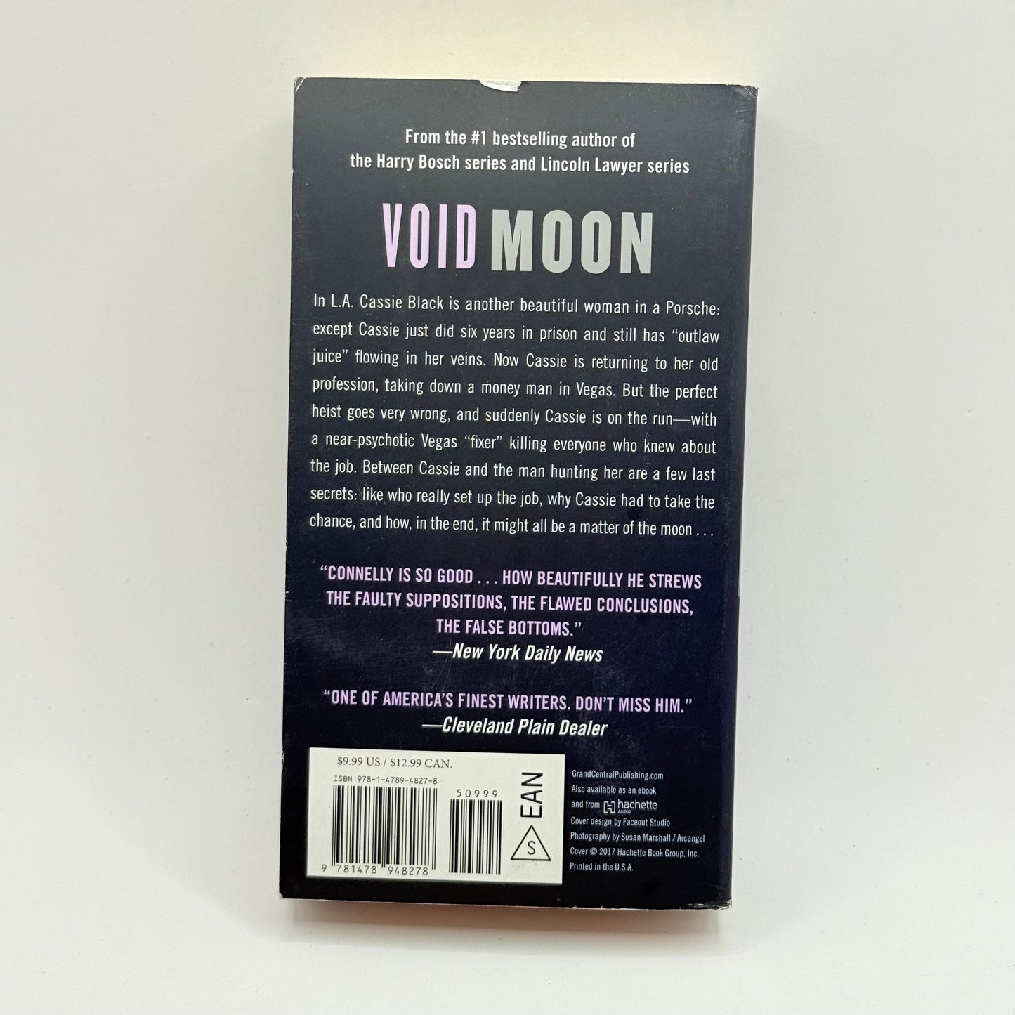 Void moon by michael connelly - print books what’s new printed media