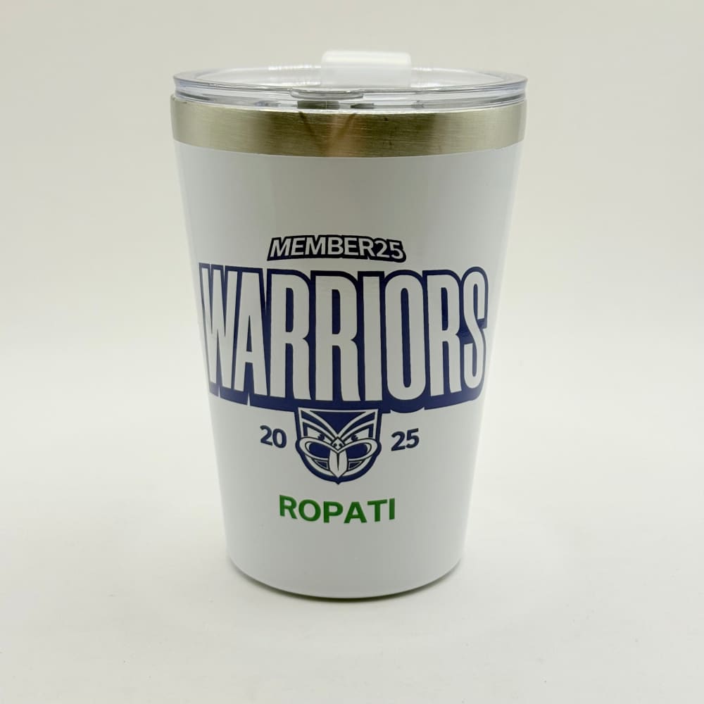 Warriors member25 ropati tumbler – white - tumblers what’s new home&living materials