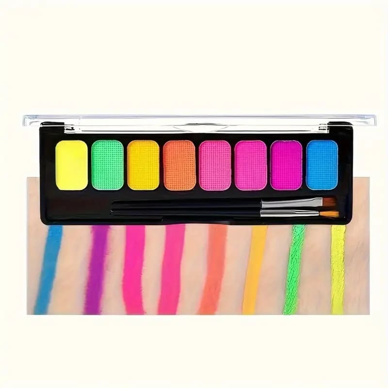 8-color water-soluble makeup / face paint palette - costume & stage makeup women’s beauty product