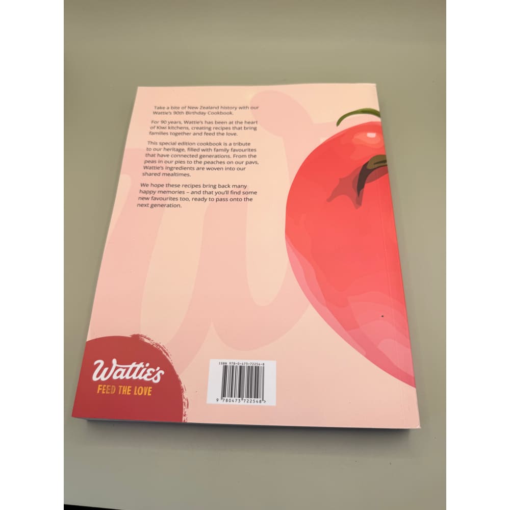 Wattie’s best loved kiwi recipes: celebrating 90 years with wattie’s by wattie’s - print books printed media