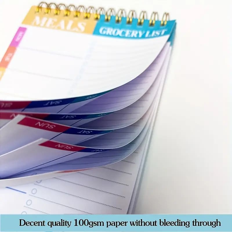 Meal planning notebook - organizers home&living materials