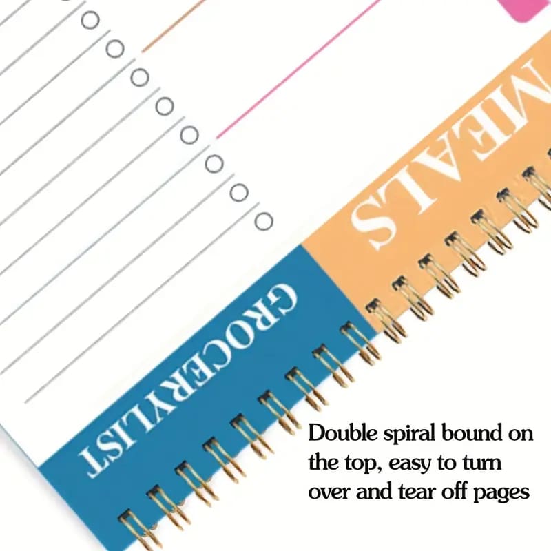 Meal planning notebook - organizers home&living materials