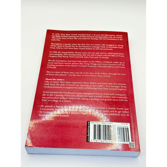 Days of iron by brian belton - print books