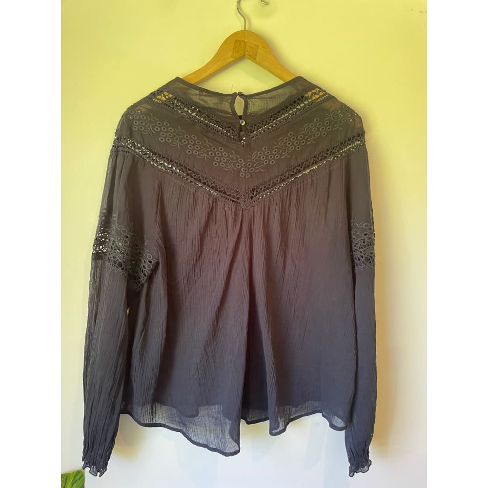 Whistle cotton lace top – size 10 (brand new cut-label) - blouses blouse - bnew label cut branded clothing - clothing &