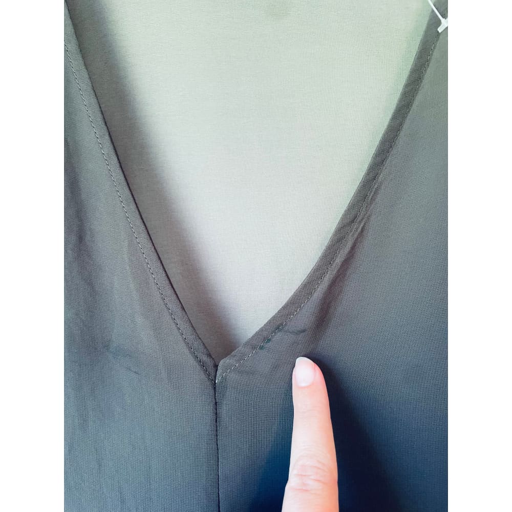 Whistle sheer top – size 6 (brand new cut-label recycled polyester with minor flaws) - blouses blouse - bnew label cut