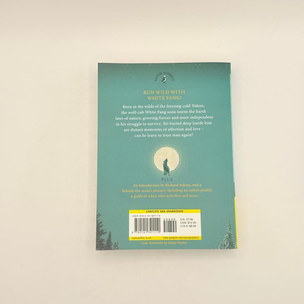 White fang by jack london – puffin classics paperback | brand new with minor imperfections - print books printed media