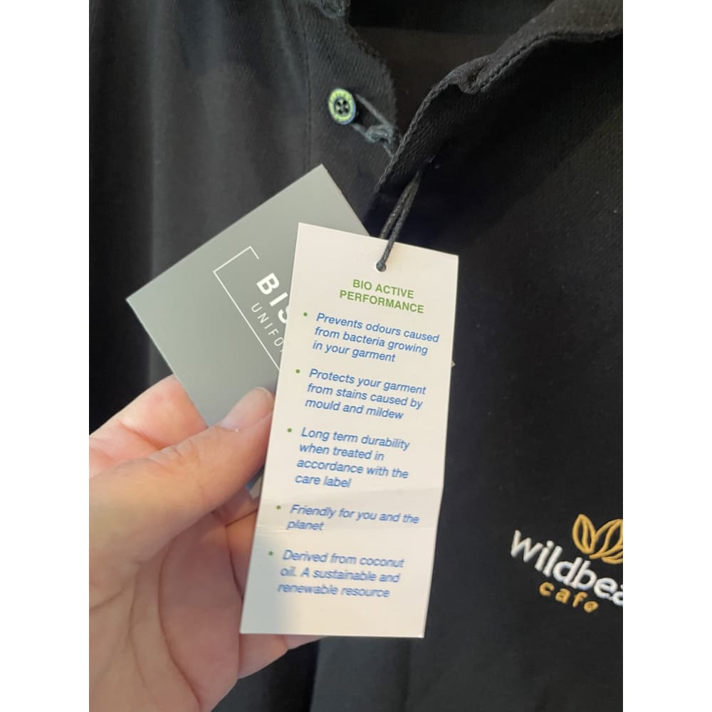 Wildbean cafe uniform top – size 2xl | brand new workwear shirt - polos clothing & fashion - long sleeve - tee - top
