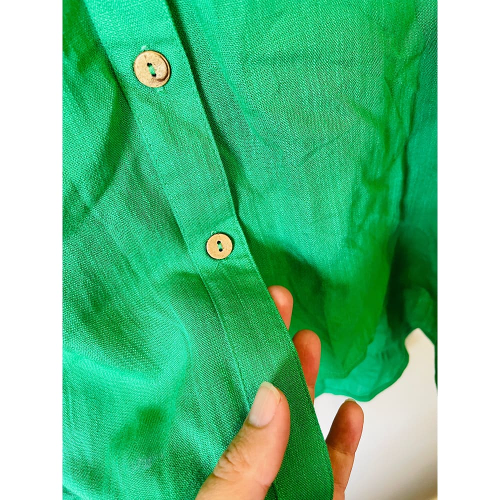 Willow tree linen/rayon top – size 8 (brand new cut-label) - blouses blouse - bnew label cut branded clothing