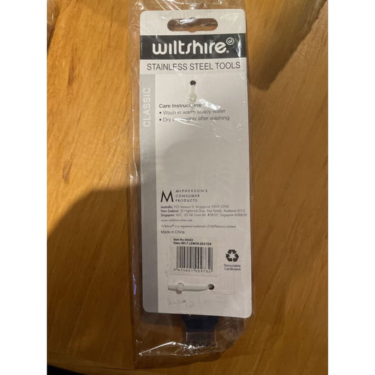 Wiltshire stainless steel lemon zester | handy kitchen tool – brand new - food zesters home & living - kitchen