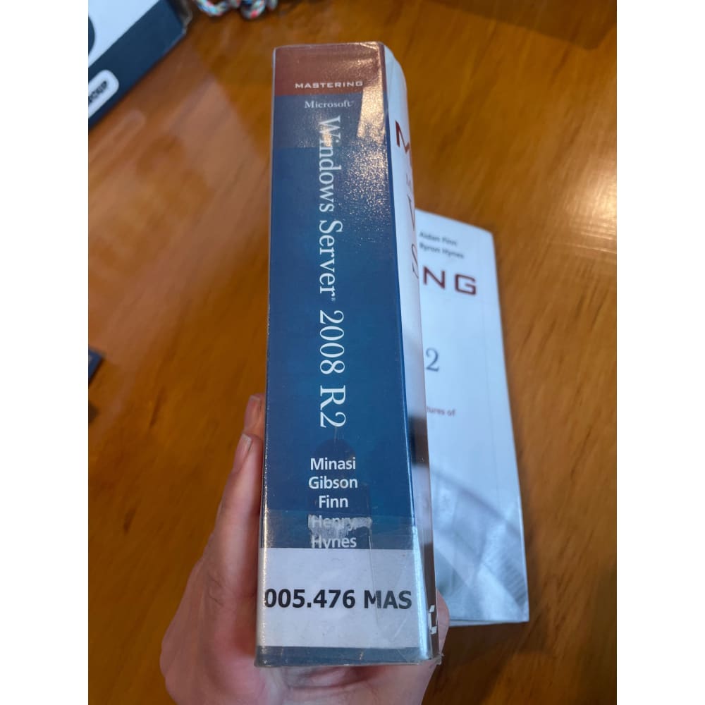 Mastering microsoft windows server 2008 r2 - print books book - condition: used - it - technology printed media