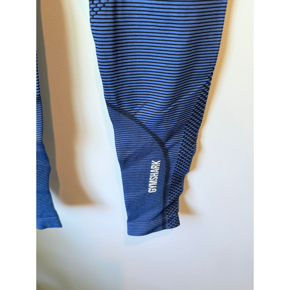 Gymshark size s pastel blue sport seamless leggings - activewear pants bottom womenâs apparel