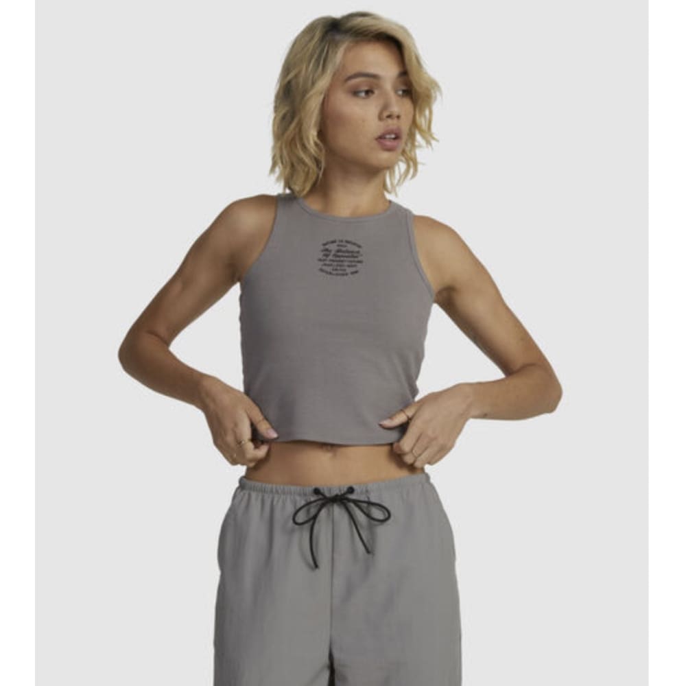 Rvca size 14 canteen staple tank - clothing & fashion - top - top tank women’s apparel