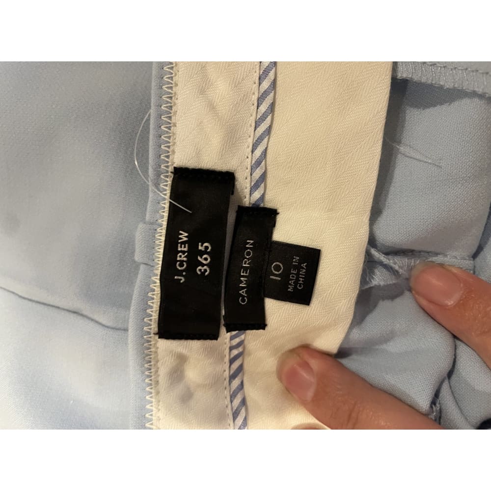 Bnwt j. Crew size 10 (14 nz) cameron slim cropped pant in four-season stretch - pants clothing & fashion - pants