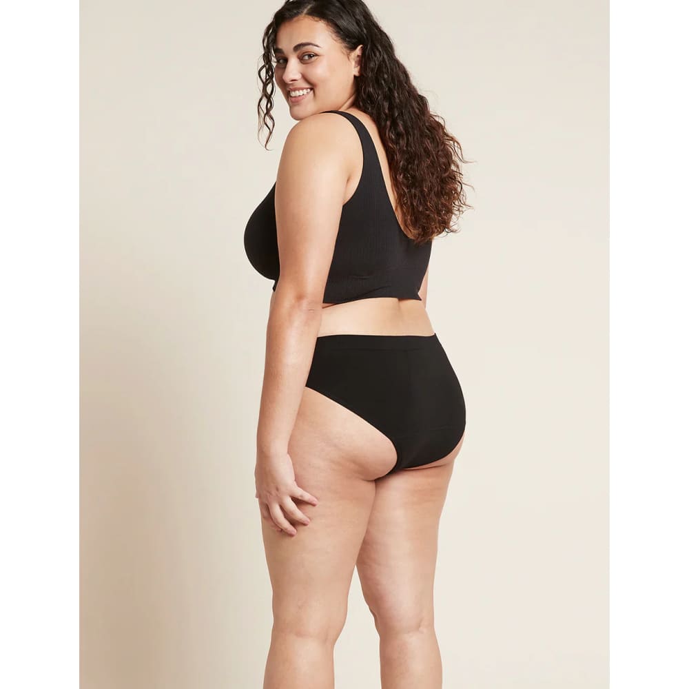 Boody size m period & leak-proof classic bikini moderate - heavy black - bikinis special categories women’s apparel