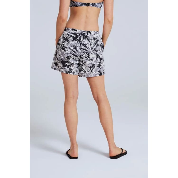 Animal size 10 reeva womens printed swim shorts - monochrome - swimwear special categories women’s apparel