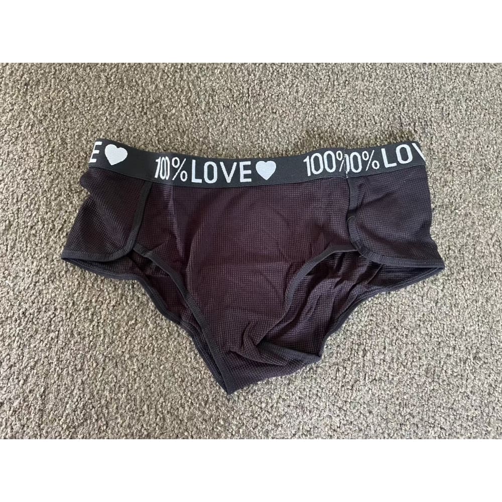 100% love underwear - extra comfort - women’s underpants boxer - brief - clothing & fashion - men - underwear & basics