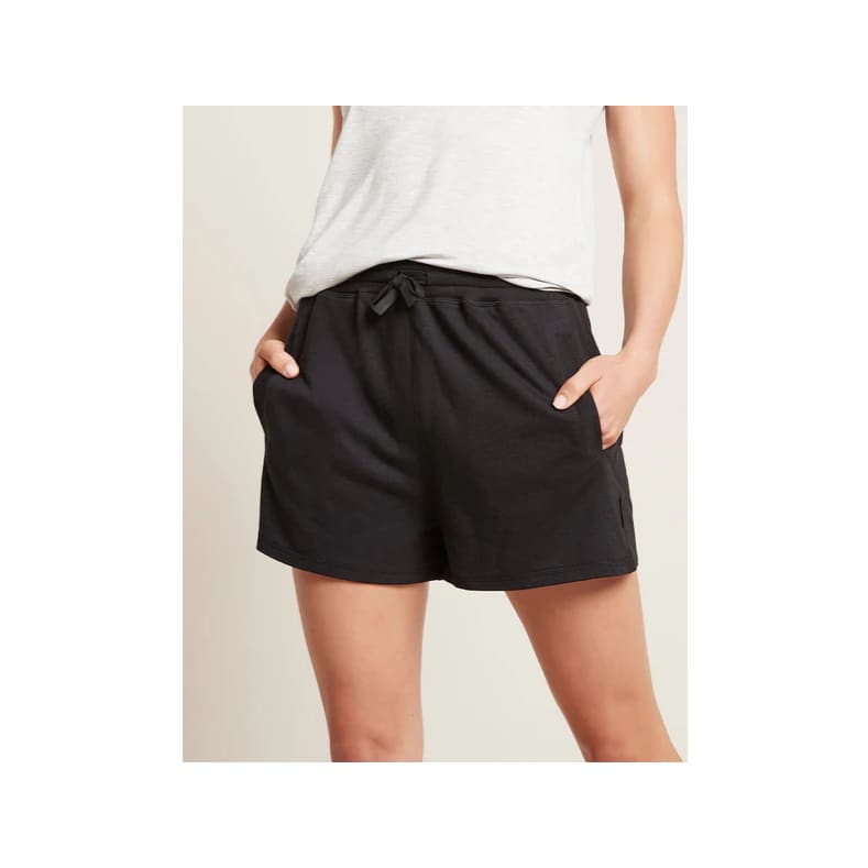 Boody size m womenâs weekend sweat shorts - black - shorts bottom womenâs apparel
