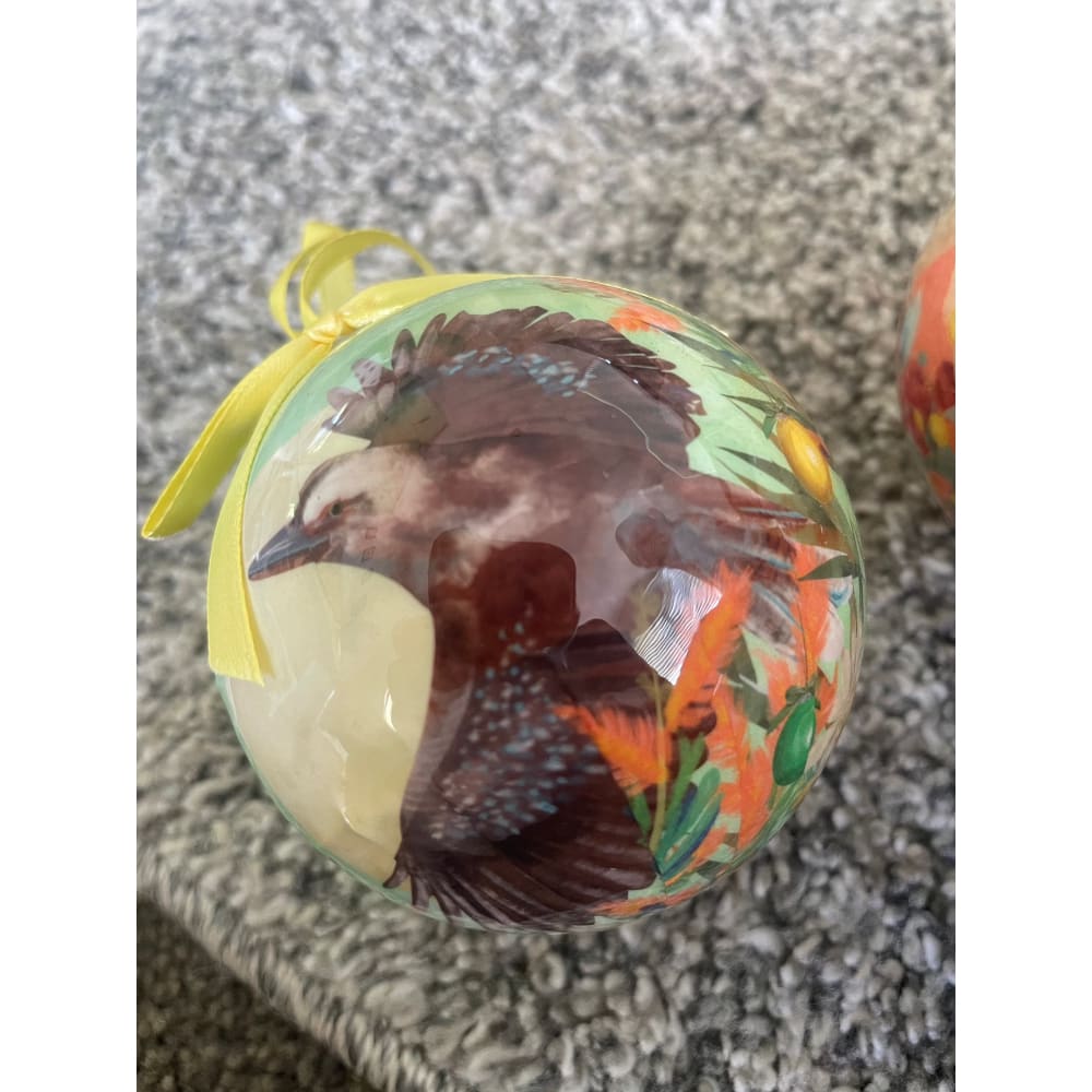 Woodland animal christmas baubles – set of 4 | whimsical tree ornaments – brand new - holiday ornaments christmas