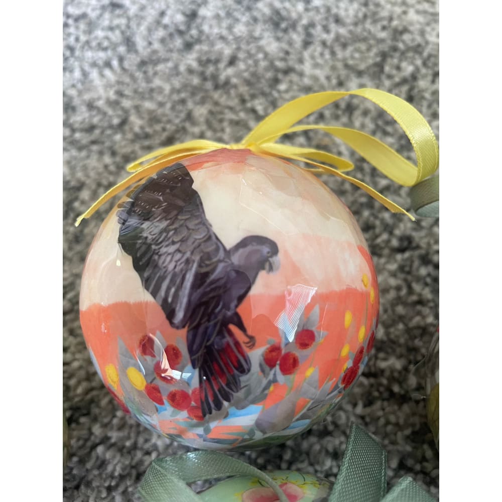 Woodland animal christmas baubles – set of 4 | whimsical tree ornaments – brand new - holiday ornaments christmas
