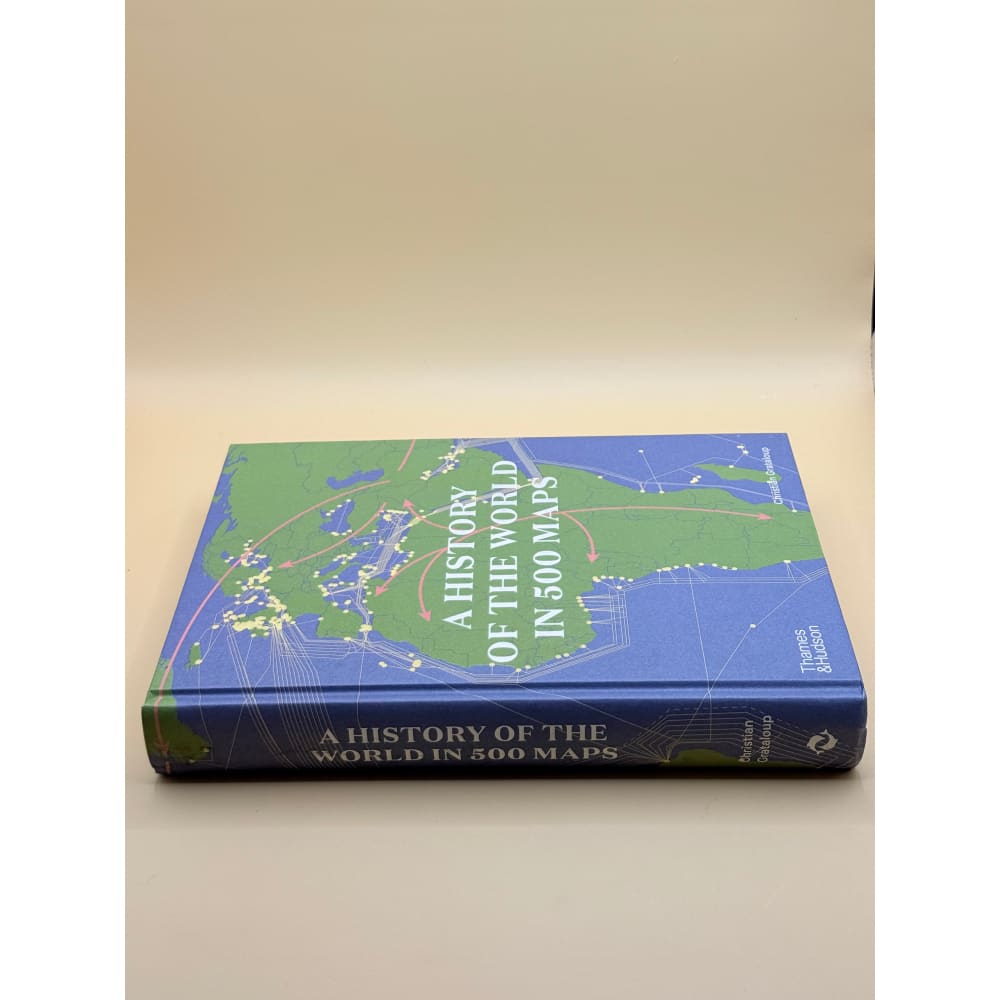 A history of the world in 500 maps by christian grataloup - print books printed media