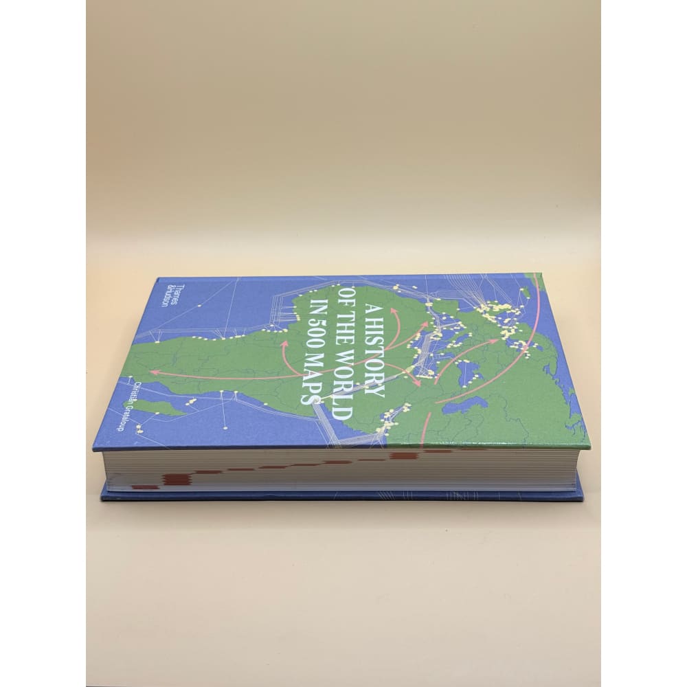 A history of the world in 500 maps by christian grataloup - print books printed media