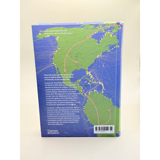 A history of the world in 500 maps by christian grataloup - print books printed media