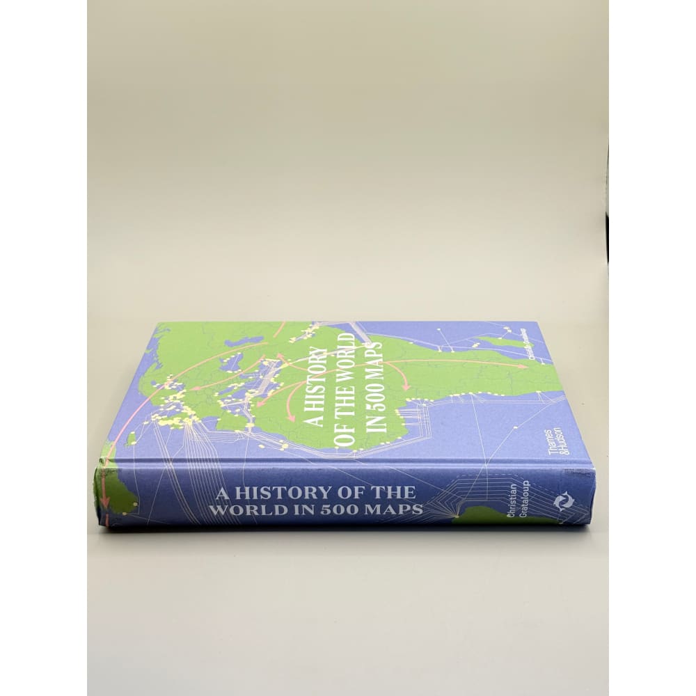 A history of the world in 500 maps by christian grataloup - print books printed media