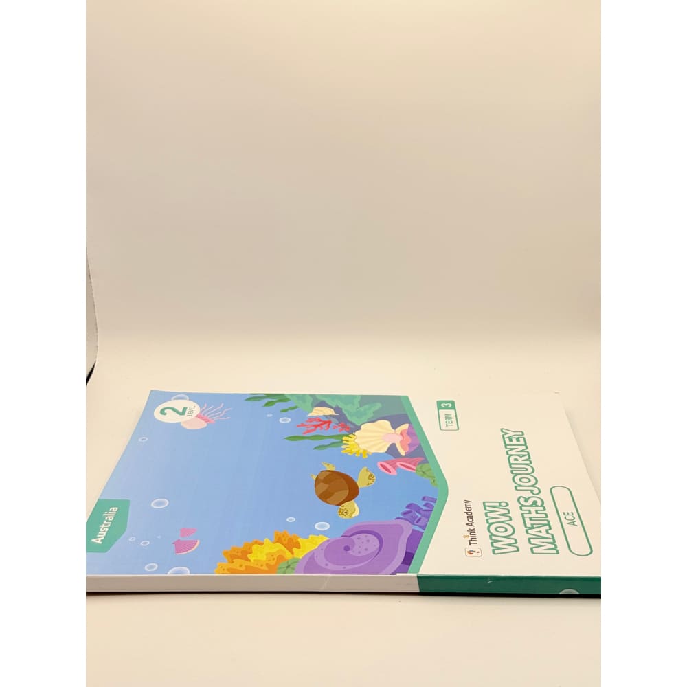 Wow! Maths journey ace: level 2 term 3 – think academy | curriculum-aligned maths workbook – brand new - print books