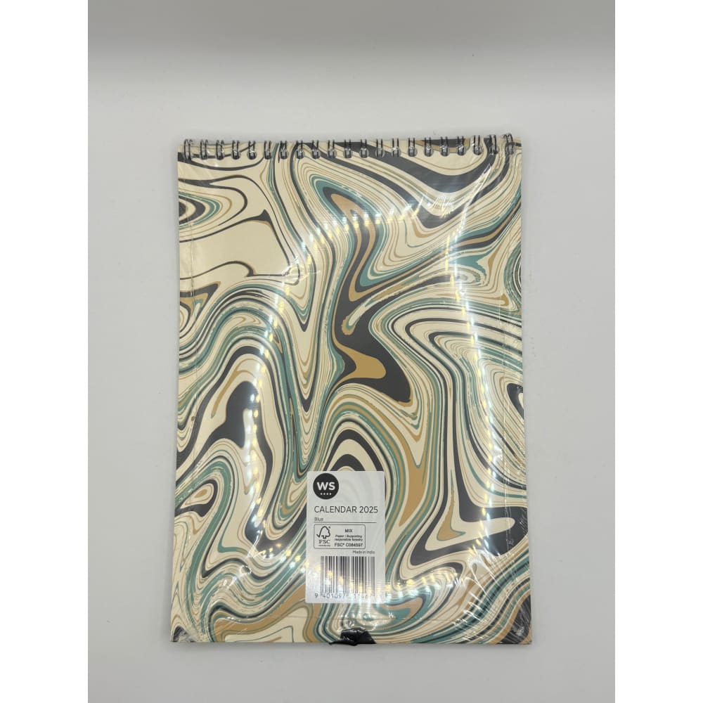 Ws 2025 marbled wall calendar - wall calendars stationery