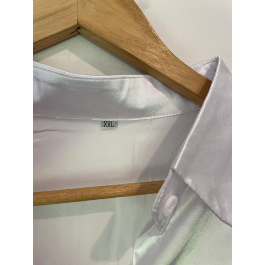 Brand new xxl satin shirt - shirts clothing & fashion - long sleeve - top women’s apparel