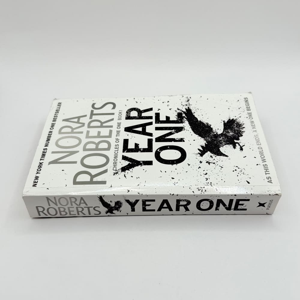 Year one (chronicles of the one) by nora roberts - print books printed media