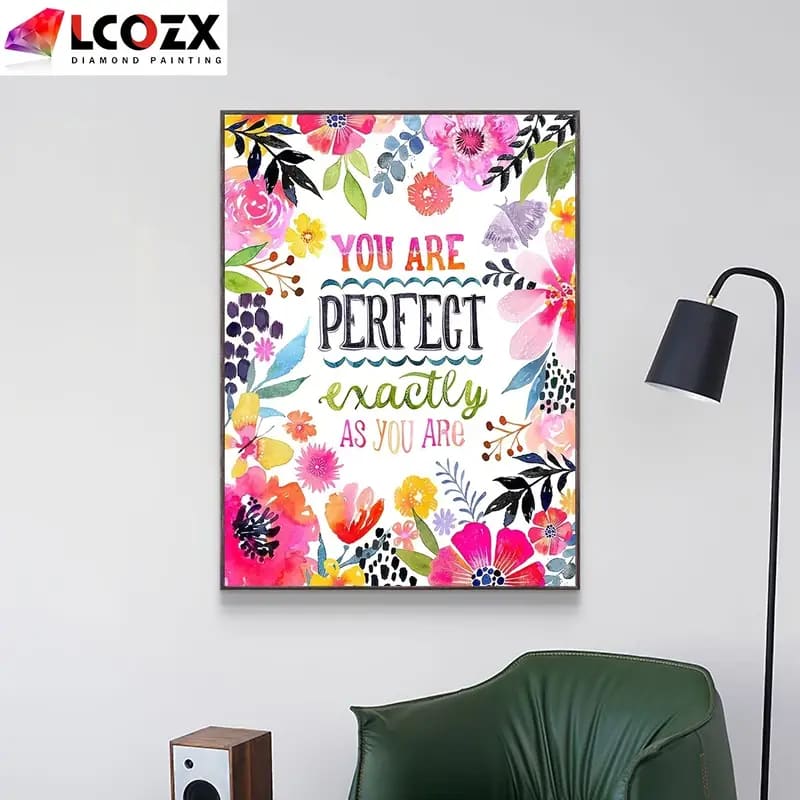 You are perfect diamond art - mosaic kits crafts