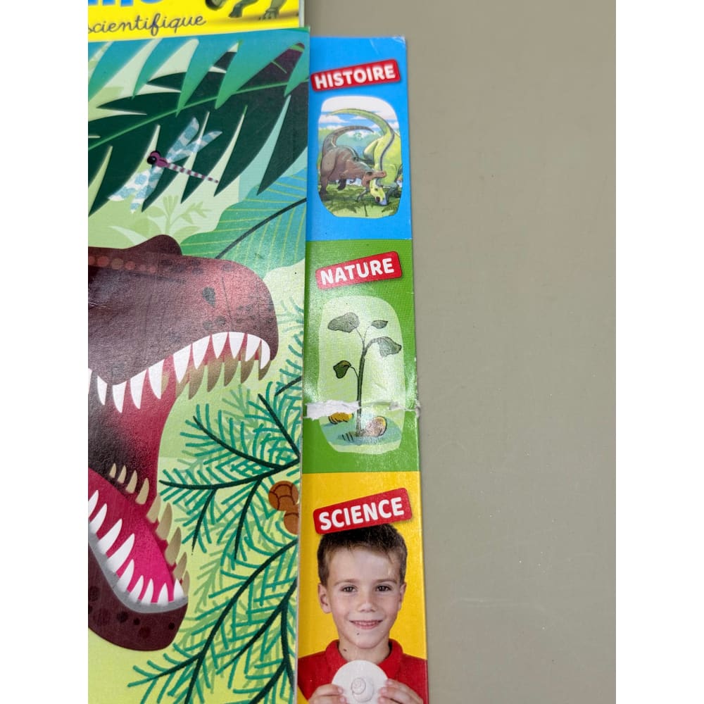 Youpi doc: au temps des dinos - magazines printed media