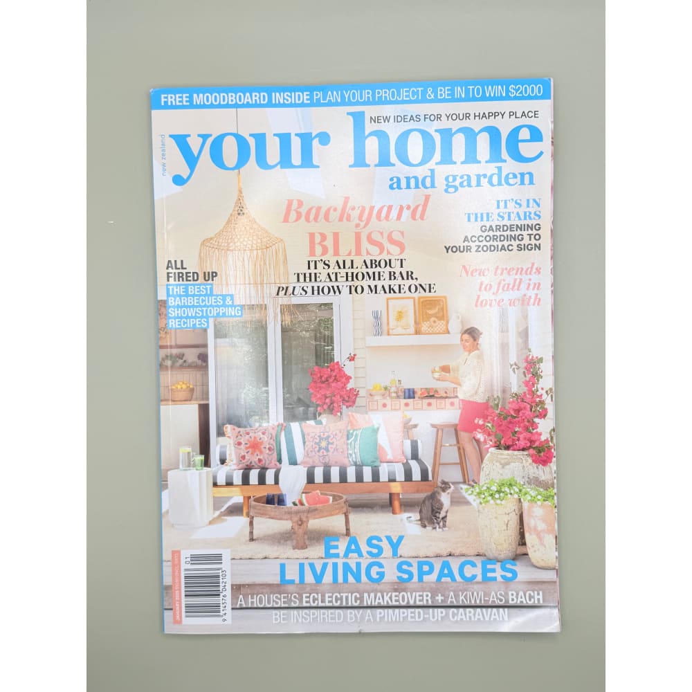 Nz your home and garden magazine january 2025 - magazines & newspapers printed media