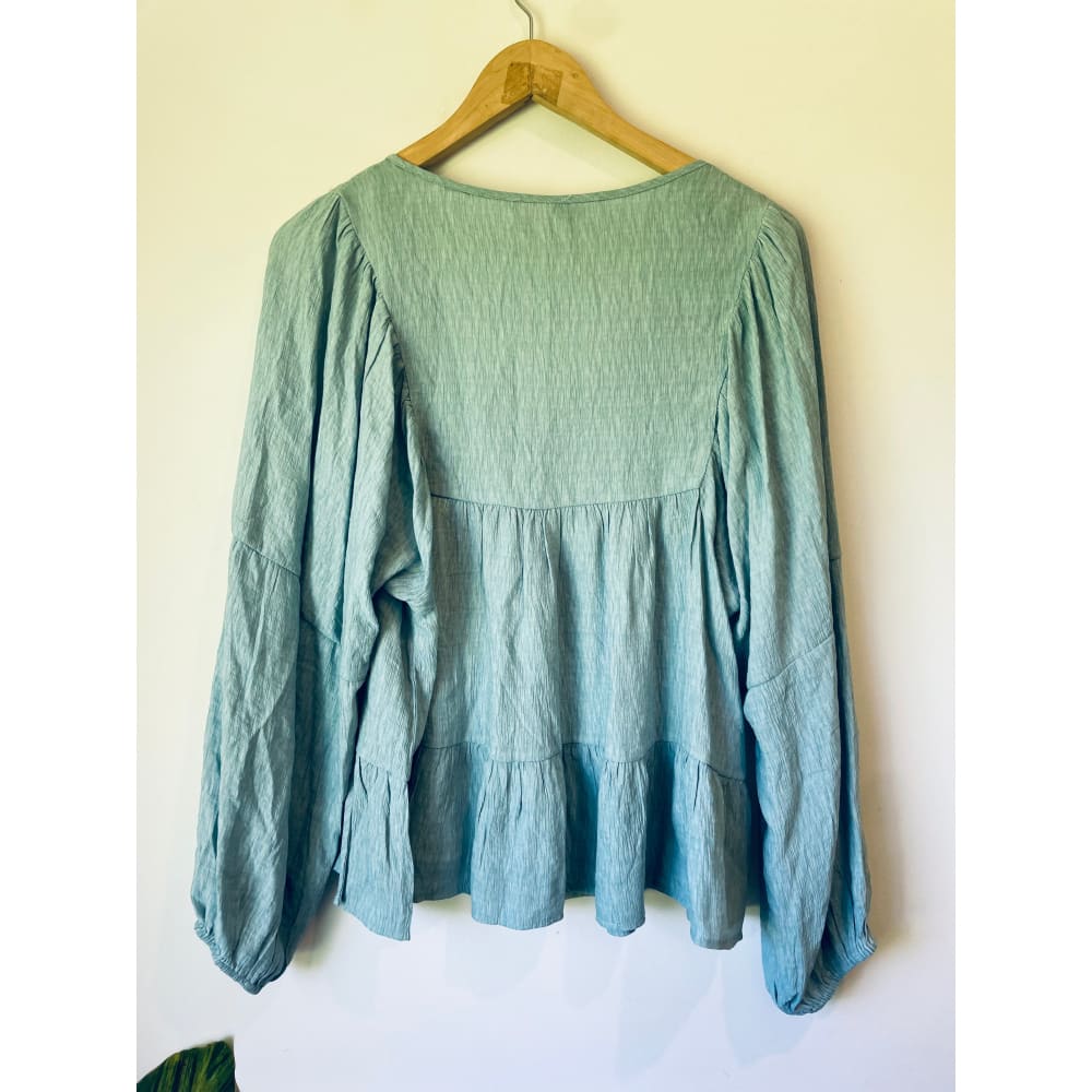 Yours truly danea blouse top – size 12 (brand new cut-label) - blouses blouse - bnew label cut branded clothing